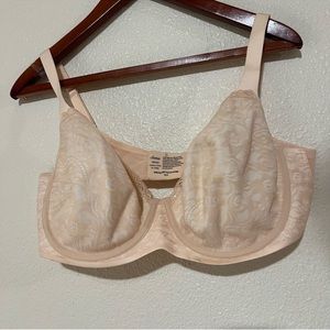 Soma enticing lift unlined full coverage cream nude tan lace 0516 NEW 36DDD